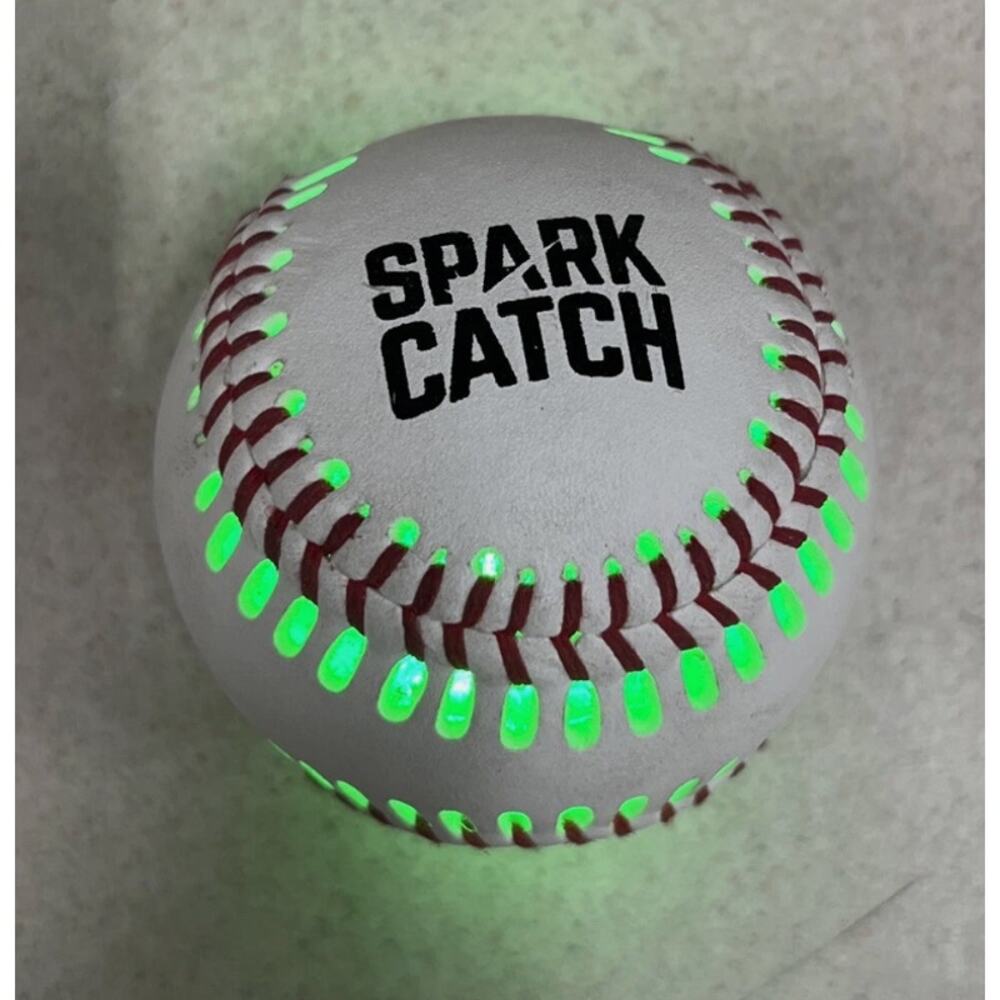 Glow in the dark Baseball Spark Catch New Green Sports Outdoor Night Illuminated